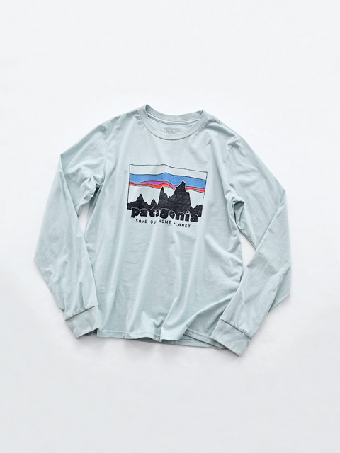 てんてん❣️patagonia キッズ　XL size☺︎ Patagonia Kids' Capilene® Silkweight T-Shirt