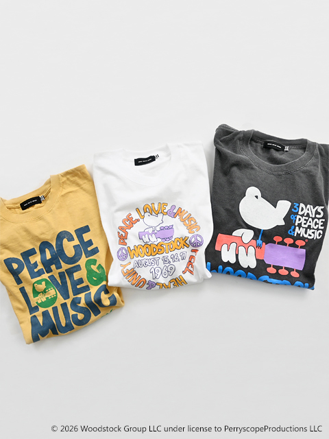 GOOD ROCK SPEED (グッドロックスピード)　WOODSTOCK・半袖Tシャツ