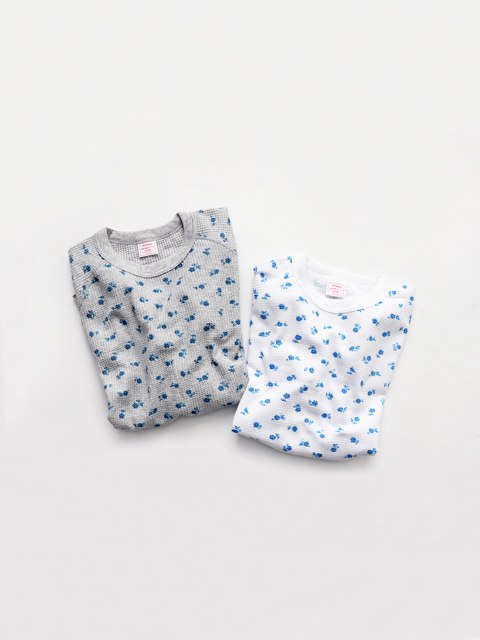 JEMORGAN (ジェーイーモーガン)　サーマル長袖 / ローズ柄