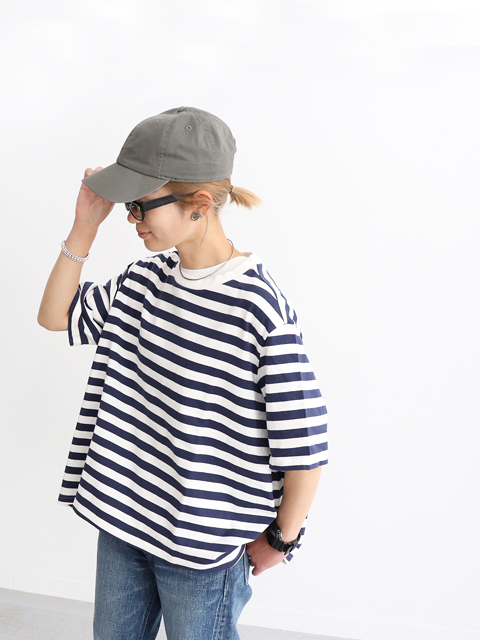maillot マイヨ Border Flair S/S Tee Tシャツ maillot / border flair s/s Tee – CASDAY / キャスデイ