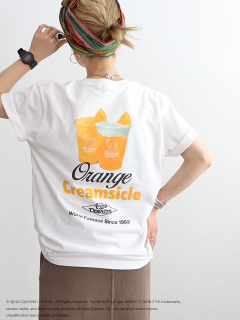 GOOD ROCK SPEED (グッドロックスピード)　Randy's Donuts・バックプリント半袖Tシャツ