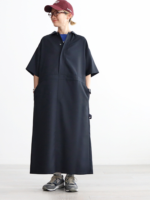 mizuiro ind (ミズイロインド)　ペインターライクワンピース（全３色）