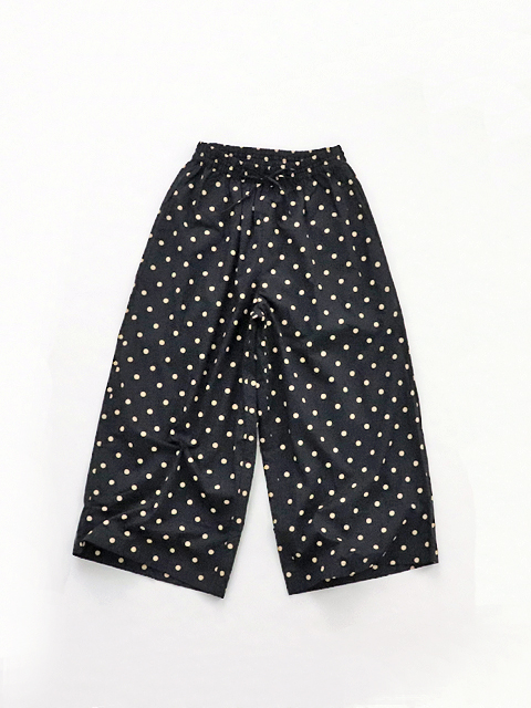 SOIL (ソイル) ドット柄・イージーパンツ 