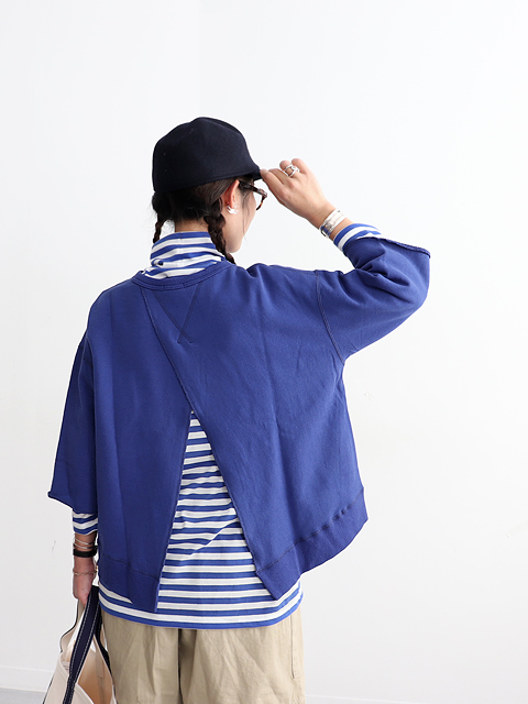 maillot スウェット MAC-22203 ワンサイズ maillot (マイヨ) Back Slit Crew Trainer （バックスリット・クルー