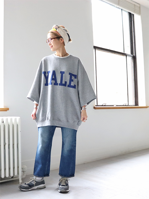 The BOOK STORE (ブックストア) YALE 半袖スウェット