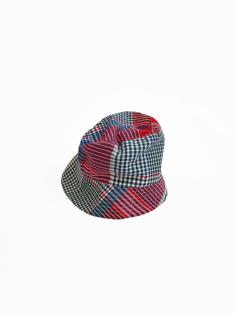 【50%OFF】ENGINEERED GARMENTS (エンジニアードガーメンツ)　Bucket Hat（マドラスチェック柄・バケットハット）