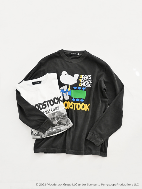 GOOD ROCK SPEED (グッドロックスピード) ウッドストック・長袖Tee
