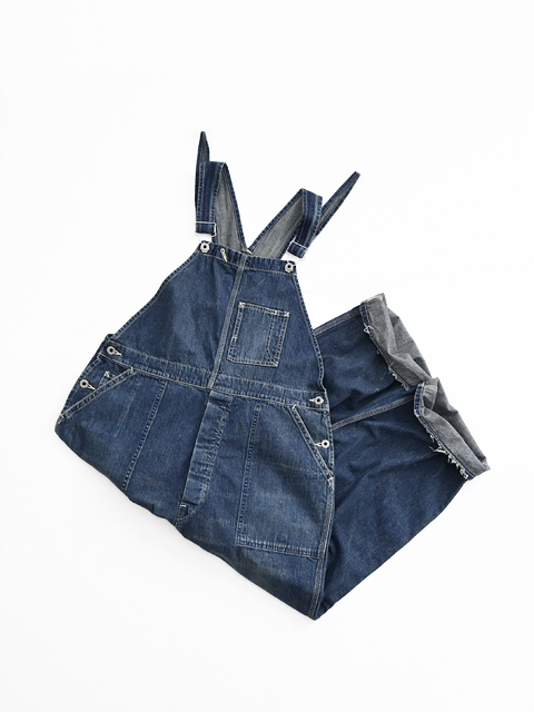 chimala (チマラ)　デニムオーバーオール - VINTAGE MEDIUM