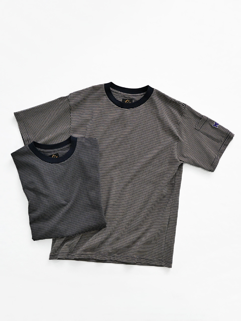Needles (ニードルズ)　S/S Crew Neck Tee - Cotton Stripe Jersey （半袖・ボーダーTee）