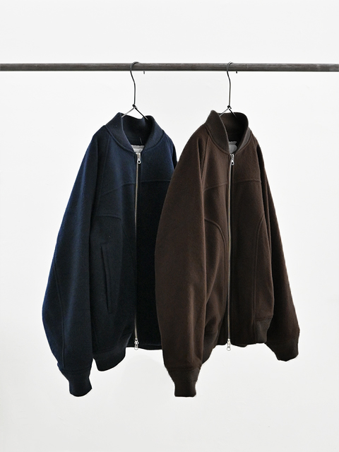 ONE FIFTH (ワンフィフス) ウールメルトン・ブルゾン