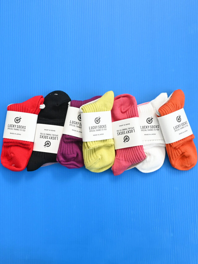LUCKY SOCKS(ラッキーソックス)　スムースアンクルソックス