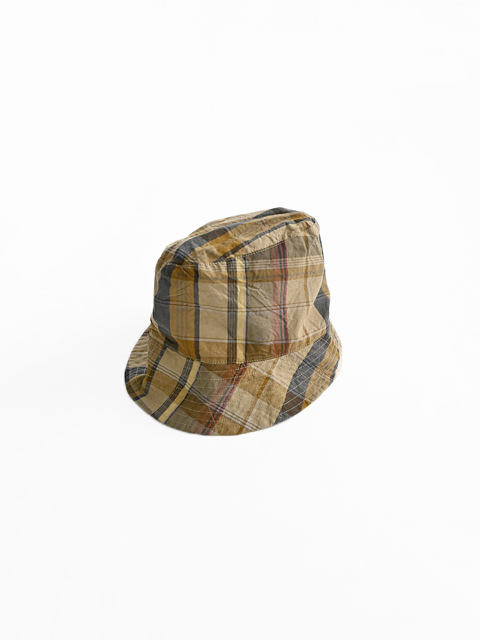【50%OFF】ENGINEERED GARMENTS (エンジニアードガーメンツ)　Bucket Hat（チェック柄・バケットハット）