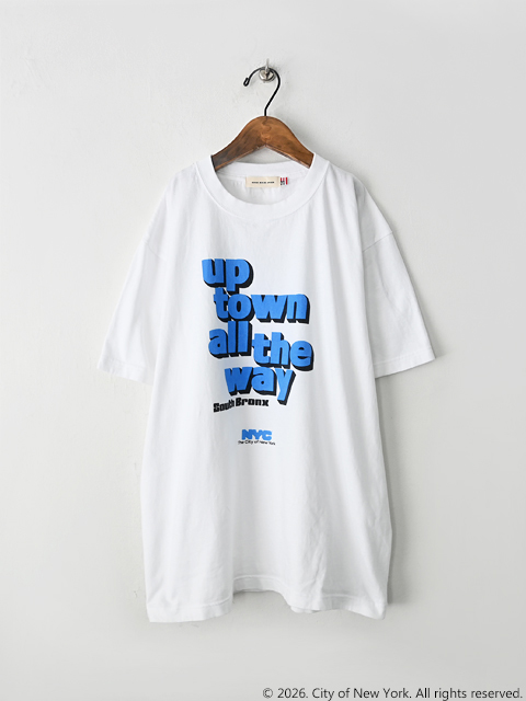 GOOD ROCK SPEED (グッドロックスピード)　NYC・半袖Tシャツ (ブルーロゴ)