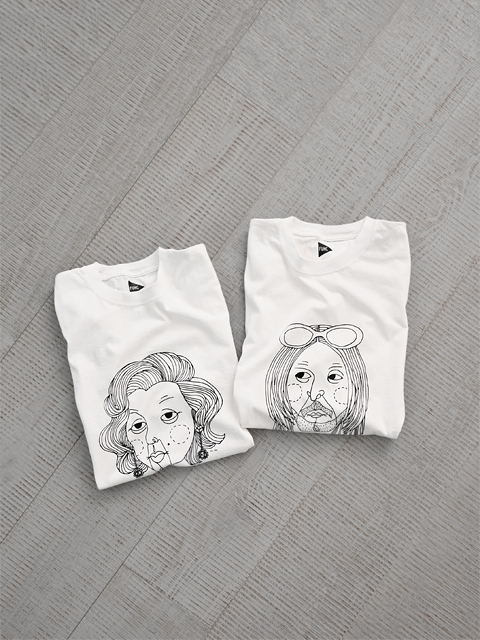FUNG. (ファング)　Basic Tee - 似顔絵?