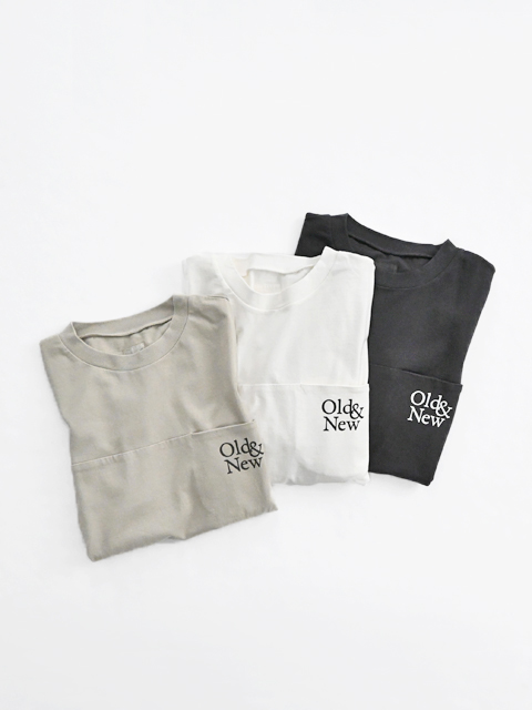 TOUJOURS (トゥジュー)　"Old&New" Print Football T-Shirt (プリント・フットボールTee)