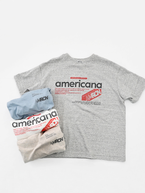 Americana (アメリカーナ) プリントTee - americana