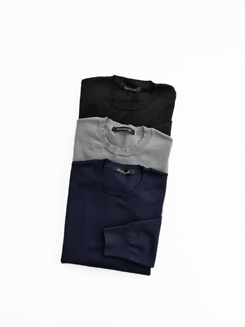 mizuiro ind (ミズイロインド)　クルーネック・ワイドプルオーバー