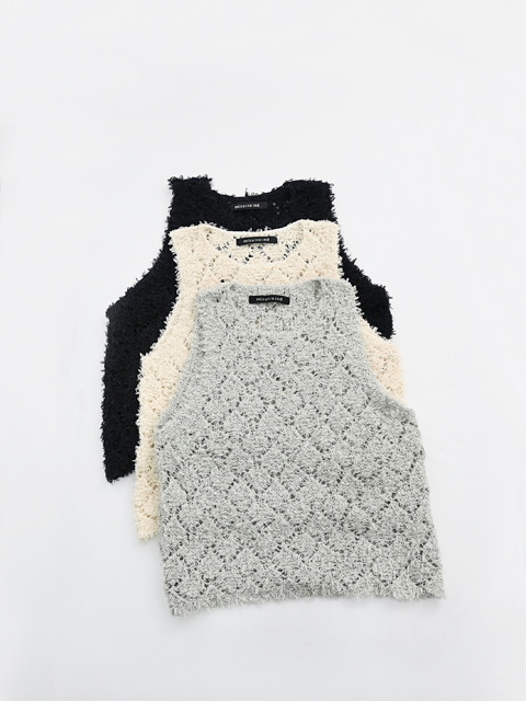 mizuiro ind (ミズイロインド)　ダイヤ柄パターンベスト