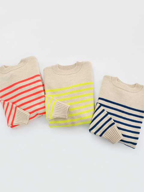 ≪Special Order≫ maillot (マイヨ)　"mature"   ボーダー・ガンジーセーター