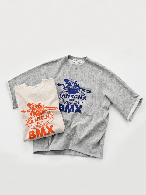 Americana (アメリカーナ) カットオフ・リバースウィーブスウェット - BMX