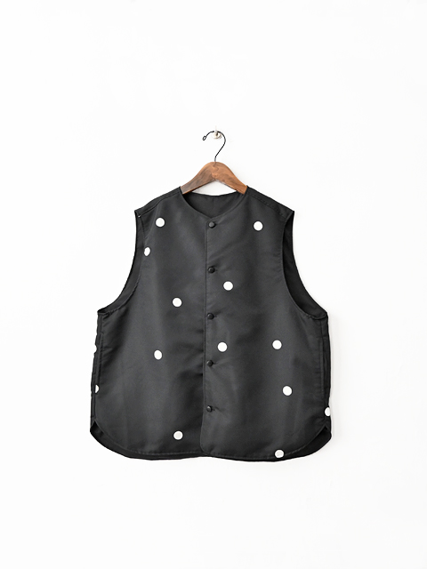 prit (プリット)　リバーシブル・ノーカラーベスト