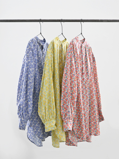 Veritecoeur (ヴェリテクール)　リバティプリント・ヨークシャツ