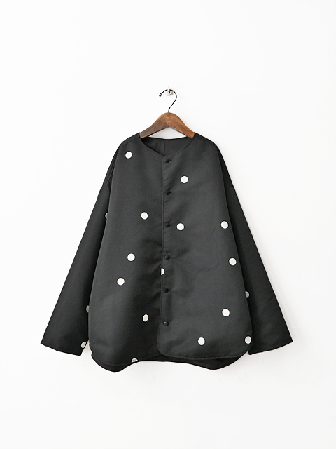 prit (プリット)　リバーシブル・ノーカラーブルゾン