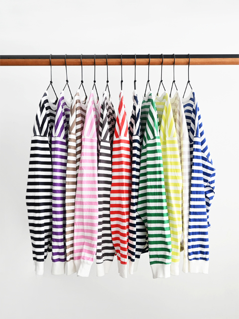 ≪Special Order≫ maillot (マイヨ)　ボーダー・コクーン長袖Tee