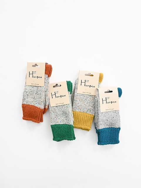 H FOOTWEAR  (エイチフットウェア) NEP SOCKS - バイカラーソックス