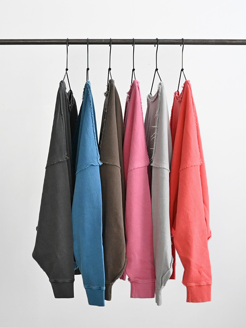 STAR&STRIPE (スターアンドストライプ) クルーネック・ワイドプルオーバースウェット