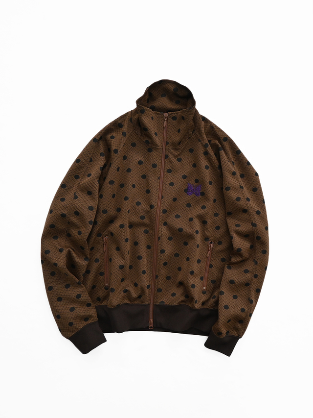 Needles (ニードルズ) Track Jacket - Poly Jacquard(トラックジャケット/ドット柄)