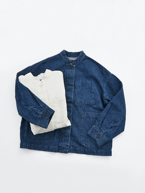 TRAVAIL MANUEL (トラバイユマニュアル) ムラ糸デニム・ユニティジャケット