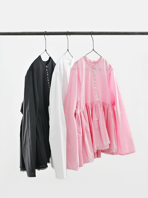 dahl'ia (ダリア) 切り替えギャザーブラウス