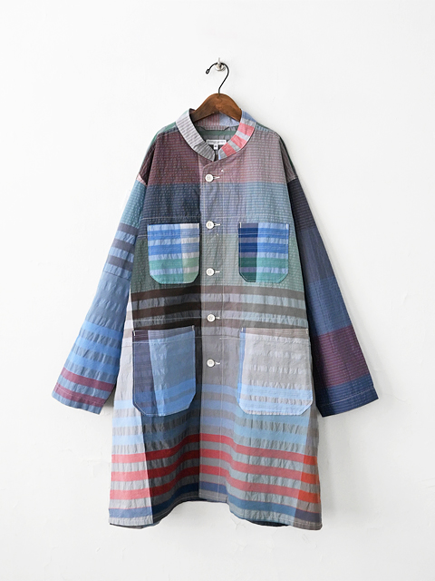 ENGINEERED GARMENTS (エンジニアードガーメンツ)　Dayton Long Shirt（チェック柄・ロングシャツコート）