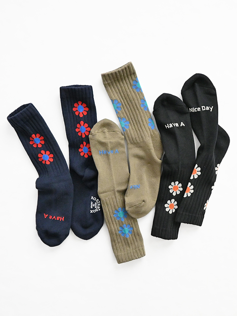 ROSTER SOX (ロスターソックス)　花柄ソックス