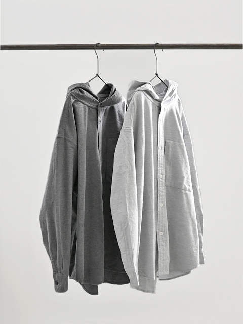 THE NORTH FACE PURPLE LABEL (ザ ノースフェイス パープルレーベル)　Flannel Mountain Hooded Shirt (フランネル・フードシャツ)