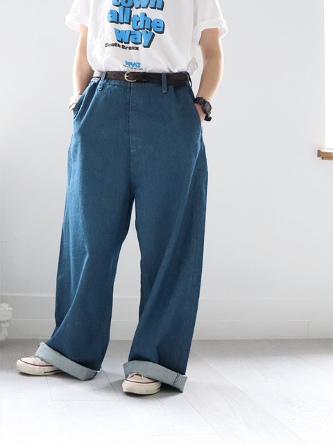 Yarmo (ヤーモ) デニム・デッキパンツ