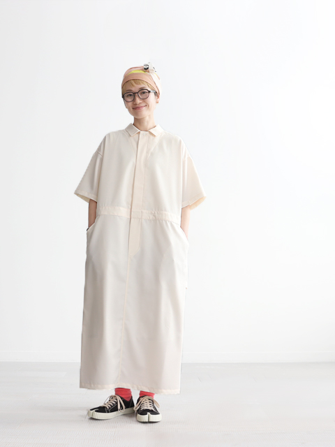 mizuiro ind (ミズイロインド) ペインターライクワンピース 