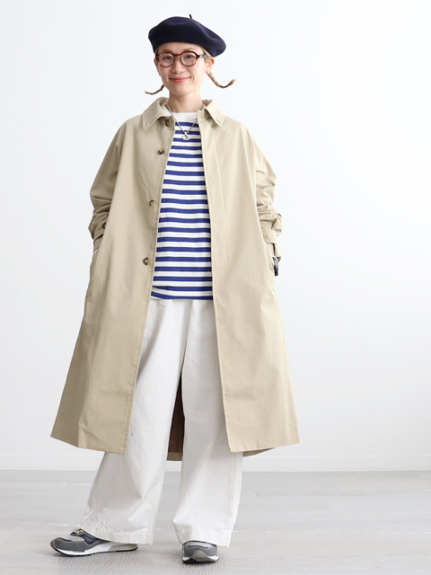 ONE FIFTH (ワンフィフス)　ステンカラーコート（全２色）