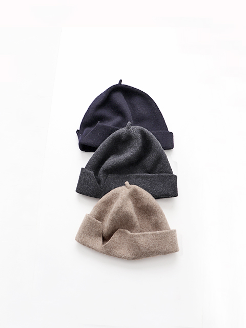 maison de soil (メゾンドソイル)　チョボ付きフエルト帽（TNMDS1751）