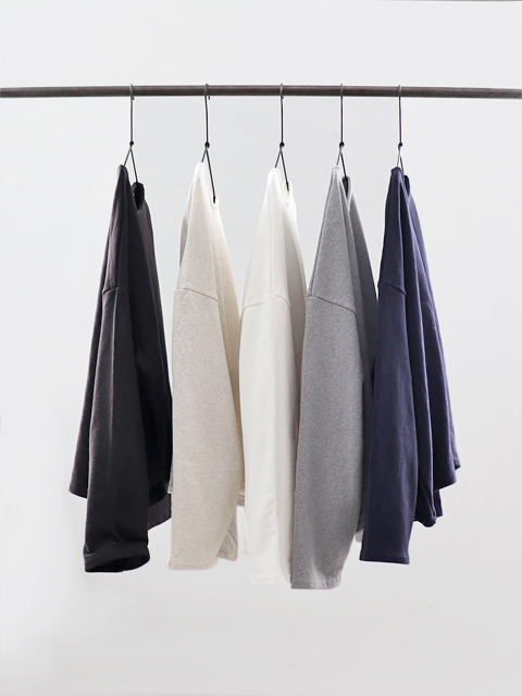 【30%OFF】maillot (マイヨ)　American Dry Sweat Boat Neck Trainer（ボートネックトレーナー） MAC-24208