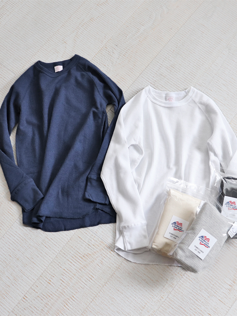 JEMORGAN (ジェーイーモーガン)　サーマル長袖 / 無地