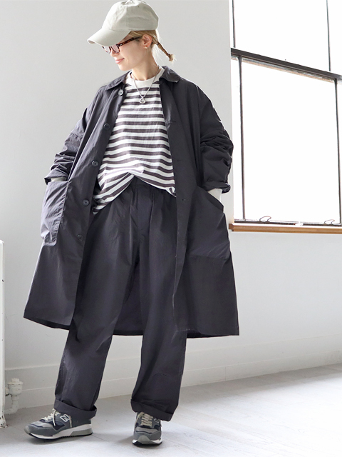Yarmo "THE UNIFORM" (ヤーモ ザ ユニフォーム)　ナイロン・ダスターコート（全２色）