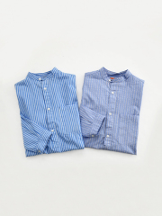 LANCER CLOTHING CORPORATION (ランサークロージングコーポレーション)　ストライプ・プルオーバーシャツ