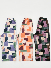 prit (プリット)　コラージュプリント・ワイドパンツ