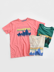 patagonia (パタゴニア)　キッズ・'73 スカイライン・Tシャツ