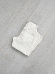 TOUJOURS (トゥジュー)　Classic Painter Pants  (ペインターパンツ - ホワイト)