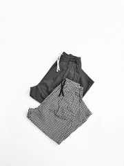 prit (プリット)　コットンリネン・タックバギーパンツ