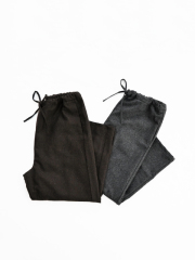 mizuiro ind (ミズイロインド)　ウールブレンド・イージーパンツ