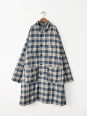 ENGINEERED GARMENTS (エンジニアードガーメンツ)　Dayton Long Shirt（チェック柄・ロングシャツコート）